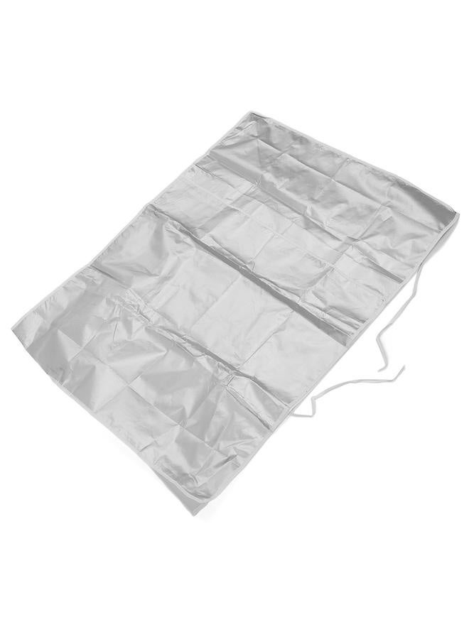 غطاء مكيف الهواء الشمسي الواقي من الماء والغبار لحماية مكيف الهواء في الشتاء، للتركيب في الخارج، بحجم 75x26x57 سم / 29.5x10.2x22.4 بوصة - Image 3